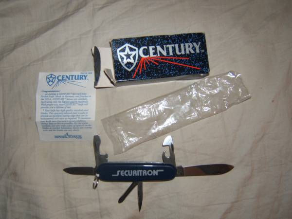imperial schrade century swiss army knife    securitron vintage 1993 1