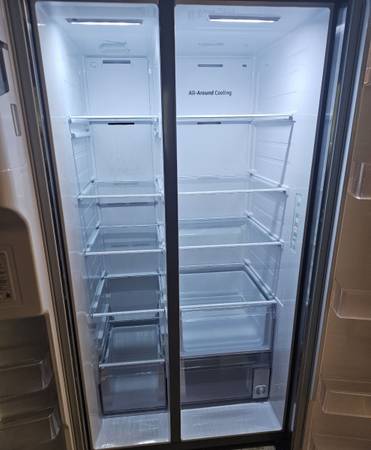 Samsung side by side refrigerator 1