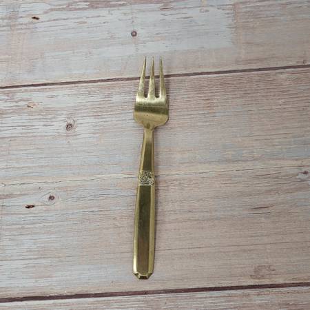Single Brass Fork 1