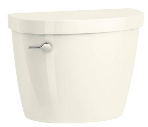 Kohler K-31615-96 Cimarron LH Lever 1.28 GPF Toilet Tank Only W/O Lid 1