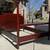 Beautiful 4 Poster Mahogany Full Size Bed Frame 5 thumbnail
