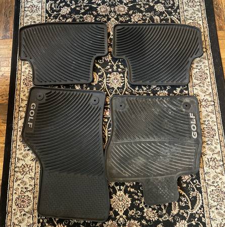 Volkswagen (VW) Floor Mats, Rubber, Winter Heavy Duty 1