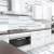 Marmara Marble White Grey Stripes 12x24 over 1000 ft available 3 thumbnail