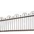 33 Ft of Antique Iron Hairpin Fencing w/ Assorted Finials GA20909 6 thumbnail