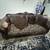 Used 3 piece dark brown sofa 1 thumbnail