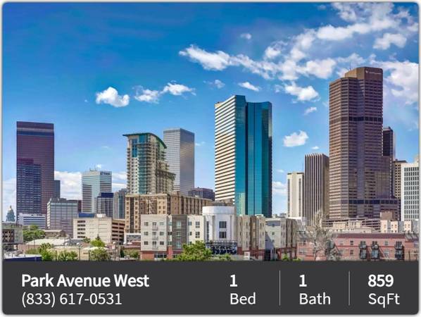 $1,576 / 1br - 859ft2 - Exceptional living, timeless charm: 1 BR, 1 BA, 859 Sq Ft. (Denver)63920602810114121