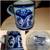 New Nordic Blue Flower Mug 1 thumbnail