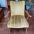 Green striped velvet chair 2 thumbnail