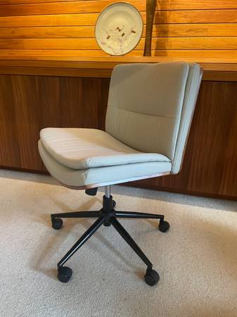 New Lonwik armless office chair Mid-Century Style 1