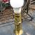 Stiffel Heavy Solid Brass Table Lamp 29.5" Height 6" Base Diameter 5 thumbnail