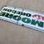 Vintage Signage Moore Oregon Porcelain Enamel Sign 18" x 6-5/8" 6 thumbnail