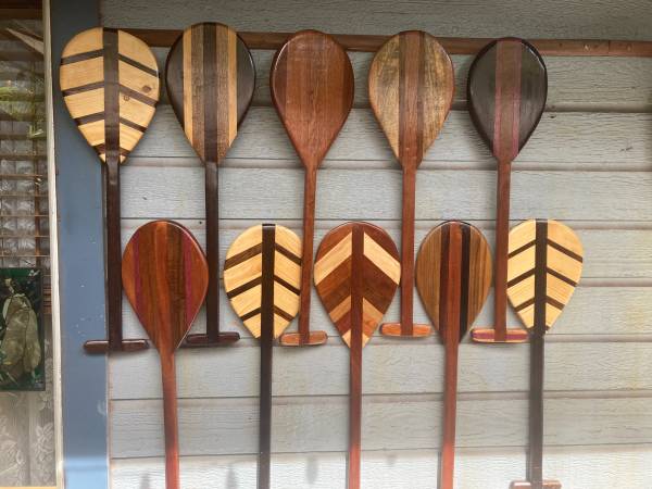 Custom made 26" mini decorative paddles 1