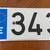 Spain/Spanish 3436 DKV Euroband Europe Foreign License Plate 3 thumbnail