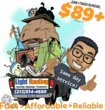 Junk Removal -Trash Removal - Furniture Removal 1