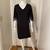 SPENSE BLACK FRINGE DRESS Size 4 2 thumbnail