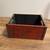 Decorative Wooden Crate with Metal Trim 9.5x4.5x7 inches 1 thumbnail