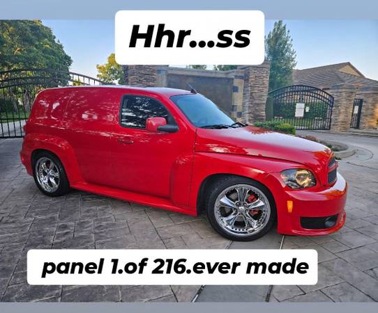 2009 Chevrolet HHR PANEL > 19k super low miles < rare SS 1owner NEW - $17,900 (Elk grove)63619589378561121