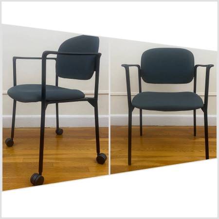 Super‑Versatile HON Chair — Wheels and Gliders Included — Like New! 1