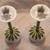 Mid Century Green Candle Holders 2 thumbnail