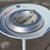 Vintage Mid Modern White Torchiere Floor Lamp 5 thumbnail
