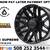 A101 MESA WHEELS SATIN GUM METAL CENTER W/BLACK LIP W/16 SPOKES RIMS 15 thumbnail
