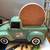 Ceramic Green Farm Truck Coaster Caddy "Hello Spring" 2 thumbnail