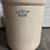 Antique 5 Gal. Blue Crown Crock With Lid 1 thumbnail