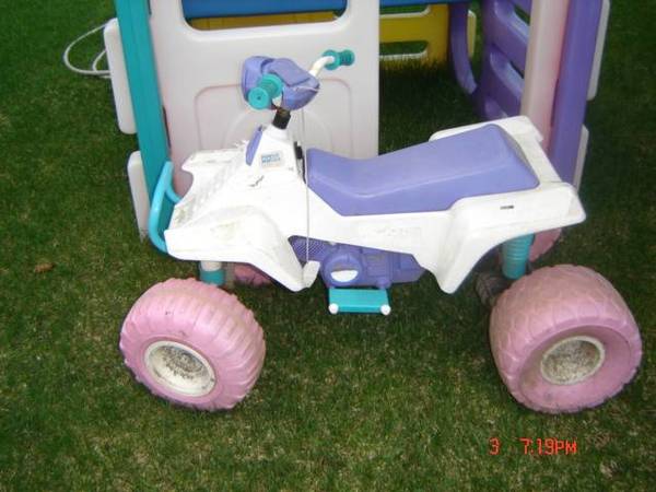 Pink Four Wheeler For Parts 1