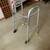 Guardian Two-Button Folding Walker with 5" Wheels 2 thumbnail