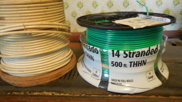 electrical copper wires&ground wire. 1