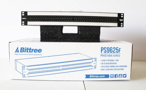 Bittree ProStudio PS96DB25F 96-point TT - DB25 Patchbay 1