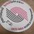 1977 world champion Portland Trailblazer 6" pinback 1 thumbnail
