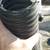 HOSE ridged black 3 1/2" Round Long Vent Air Water Route 5 thumbnail