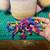 Handmade Crocheted Unicorn with rainbow hair 6 thumbnail