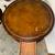 1930s Leather Top Rotating Library Drum Coffee Table ~ Mahogany 13 thumbnail