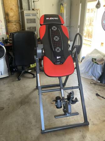 Inverpro $120 inversion table lower back relief. 1
