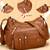 Crossbody Bag Light Brown Color Multiple Compartments & Zipper Pockets 1 thumbnail