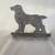 DOG METAL FIGURE CIRCA 50'S FENCE OR MAILBOX TOPPER DECORATION 4 thumbnail