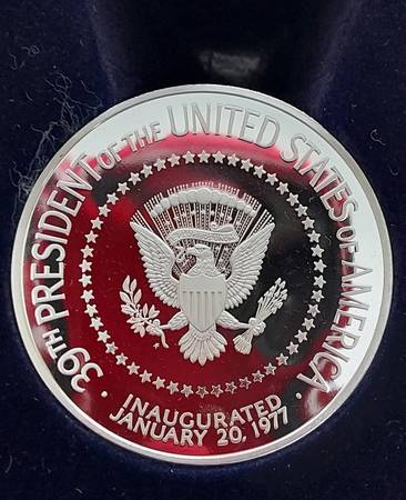 .999 Silver Commemorative Inauguration Collectable Set 1