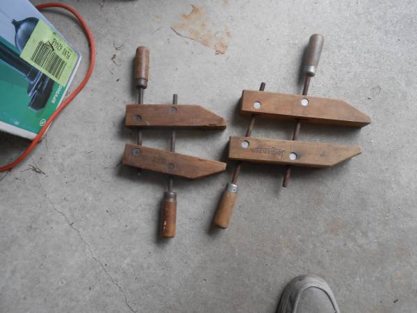 2 Jorgensen wood clamps 1