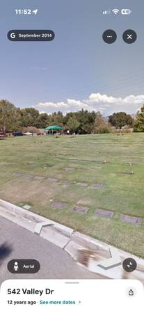 Single burial plot in Hollywood Hills 1