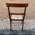 Set of 6 Sheraton saber leg mahogany dining chairs by Drexel 6 thumbnail