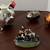 Ceramic Piggy Bank, silver banks, pig on motorcycle 14 thumbnail
