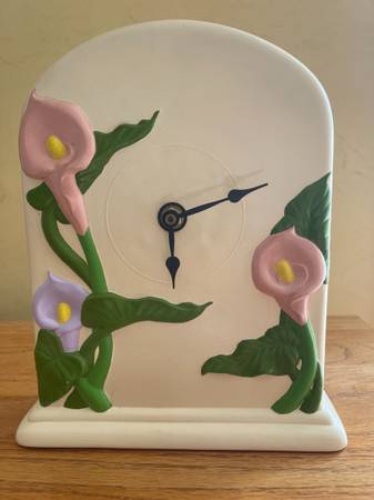 Electric Kettle or Decorative clock or flower holder or Roses 1