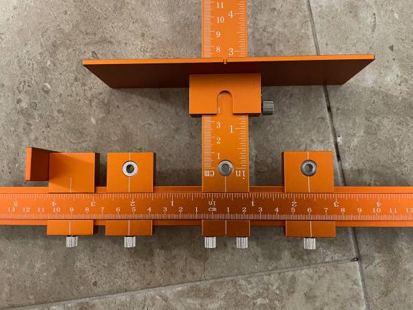 Custom Cabinet Hardware Jig 1