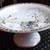 Vintage Nippon Porcelain Floral Hand-Painted Pedestal Bowl, gold decor 1 thumbnail