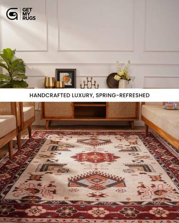 Luxury Carpet for Living Room 4x6 with Soft Finish – GetMyRugs 1