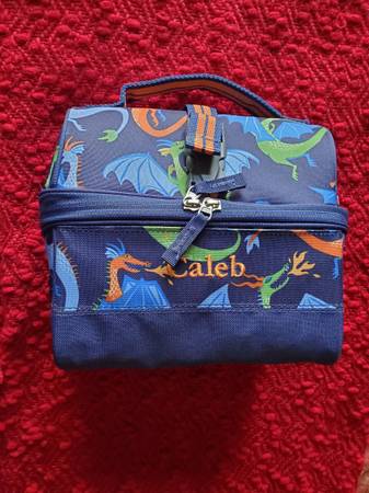 Insulated lunch box or treasure keeper for Caleb 1