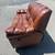 Brown Leather Reclining Couch 7 thumbnail
