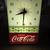 Vintage 1960s coca cola clock 2 thumbnail